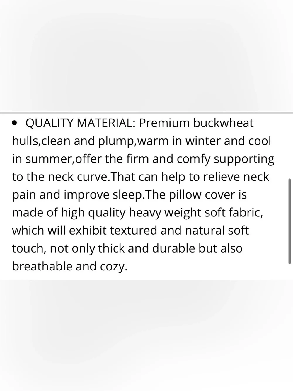 Buckwheat Neck Support Pillow - BEIGE